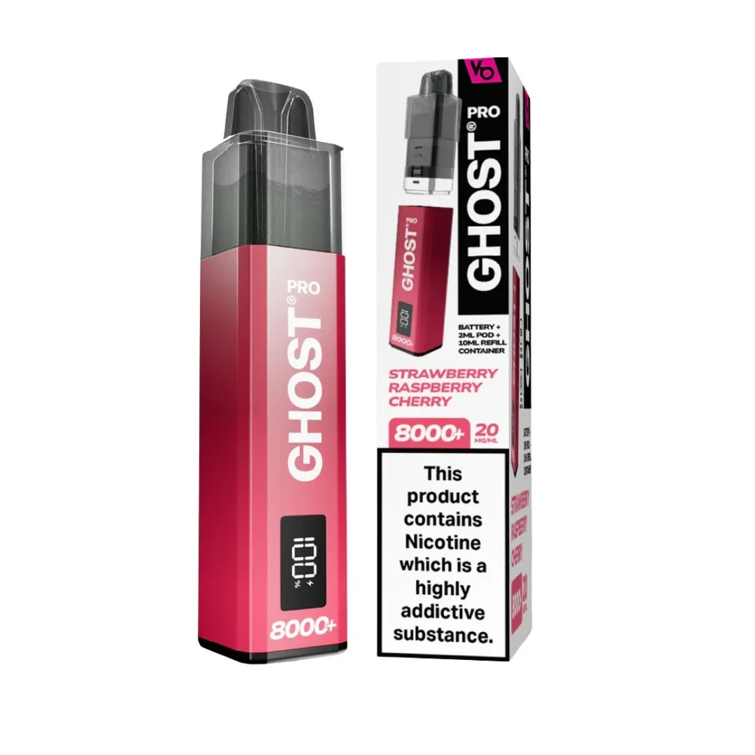 Buy Vapes Bars Ghost Pro 8000 Vape Kit | £6.79 - Vape Fair