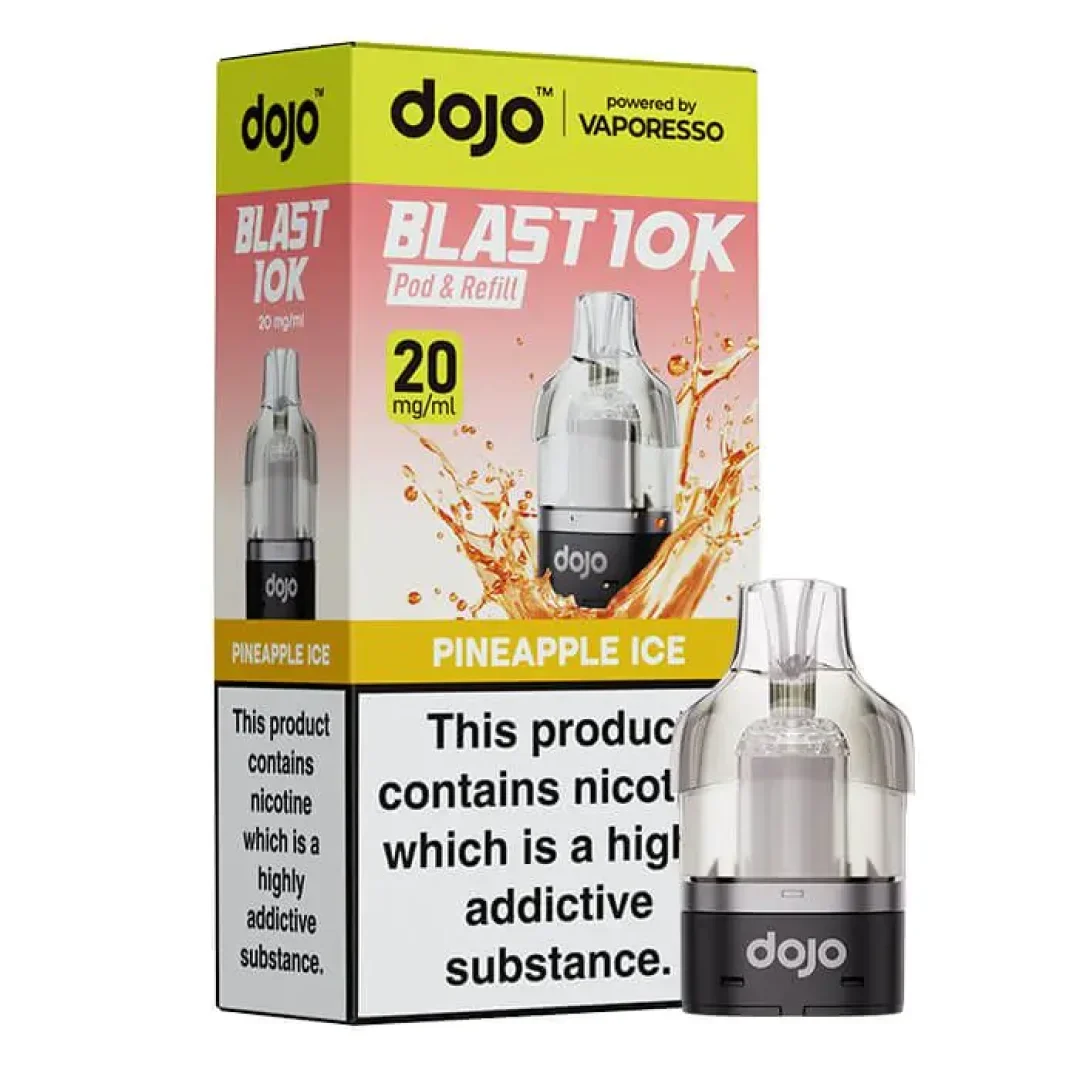 Buy Vaporesso Dojo Blast 10K Pods | £5.75 - Vape Fair