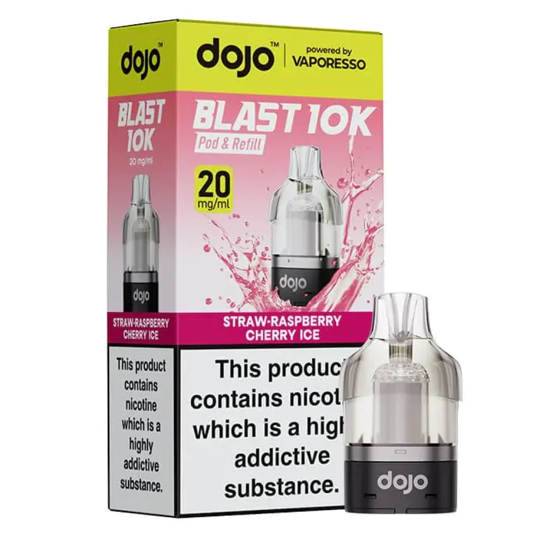 Buy Vaporesso Dojo Blast 10K Pods | £5.75 - Vape Fair