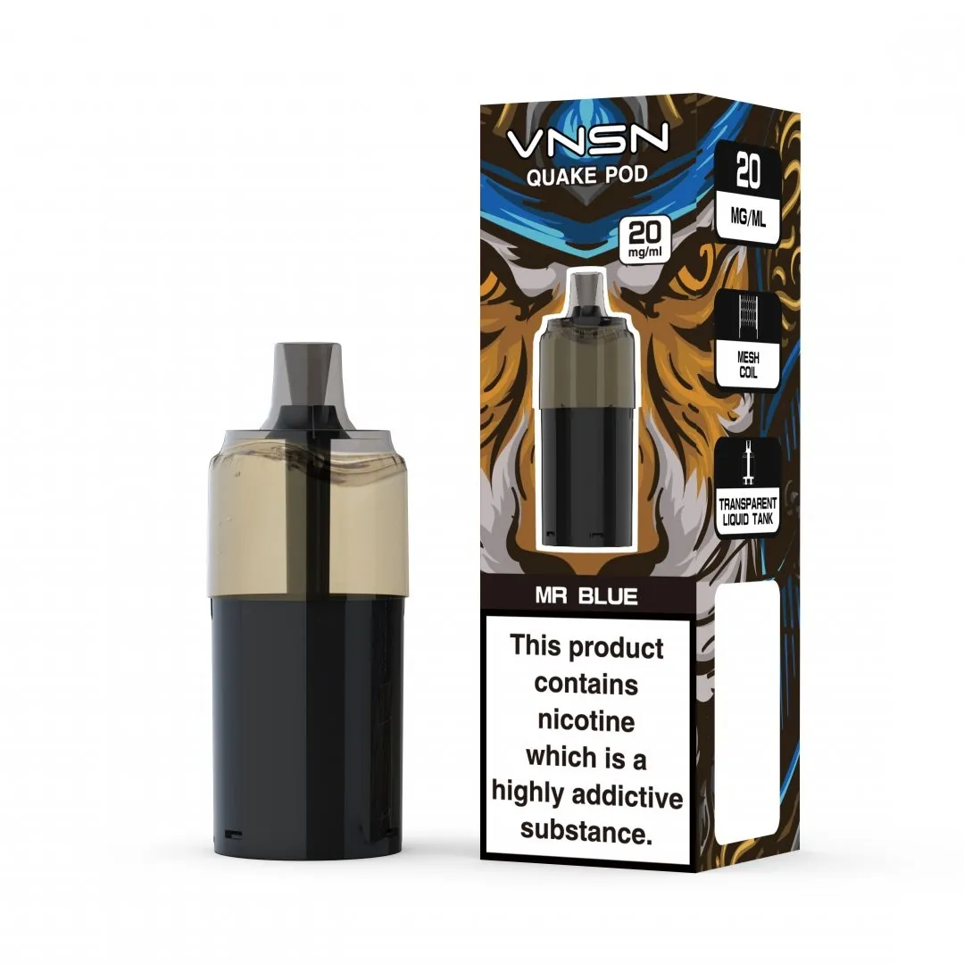 Buy VNSN Quake 10000 ASMR Pods | £4.79 - Vape Fair