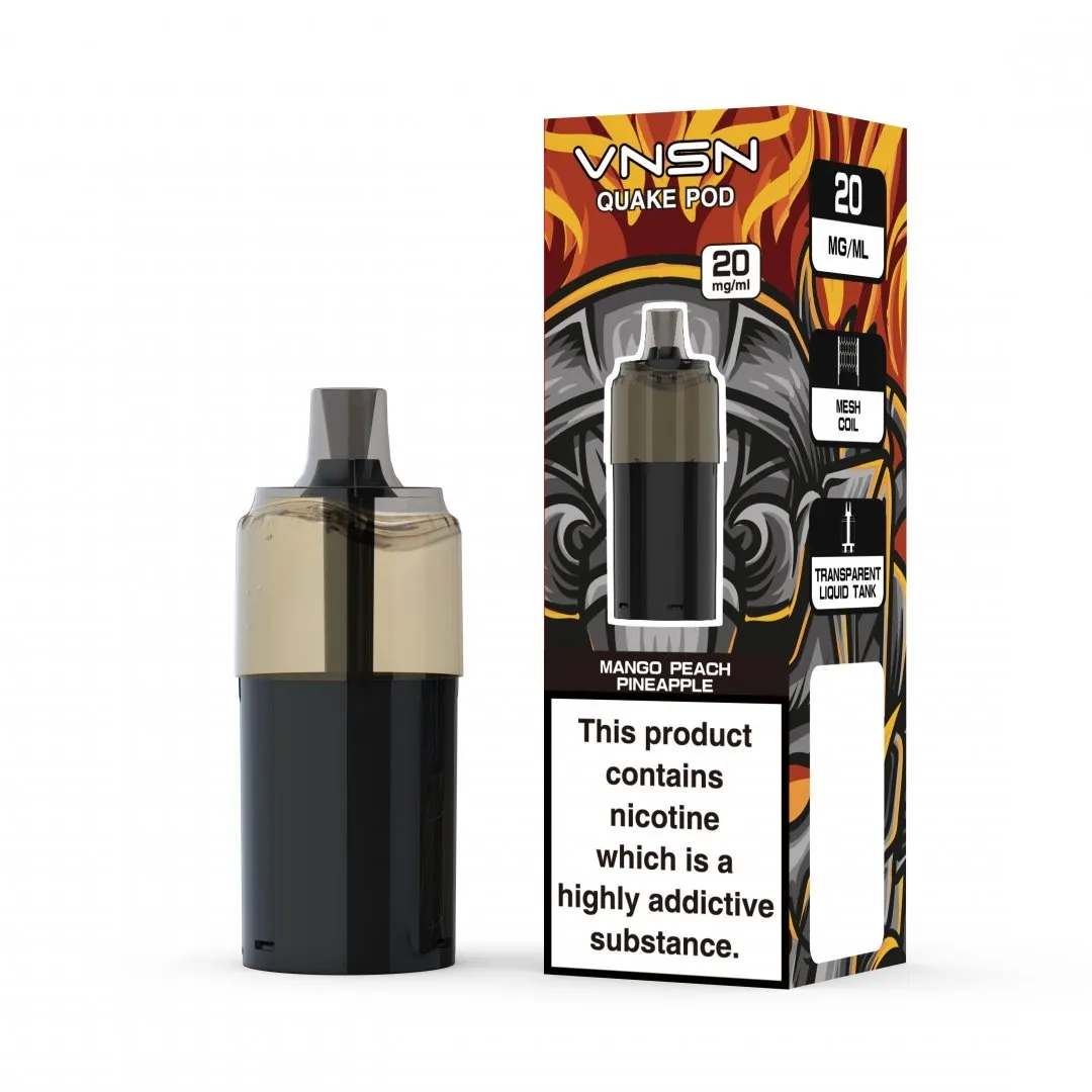 Buy VNSN Quake 10000 ASMR Pods | £4.79 - Vape Fair