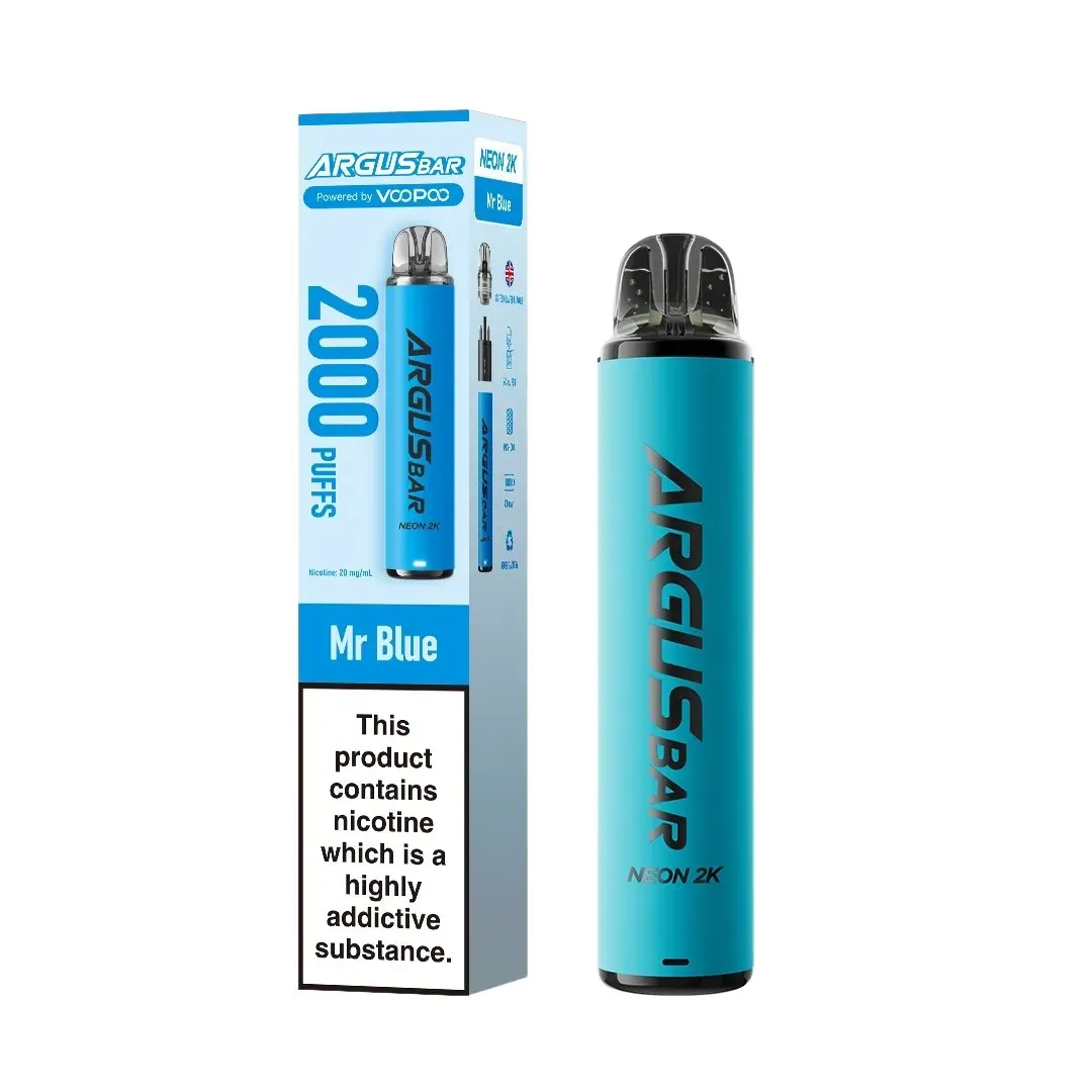 Buy VooPoo Argus Bar Neon 2K Kit | £4.79 - Vape Fair