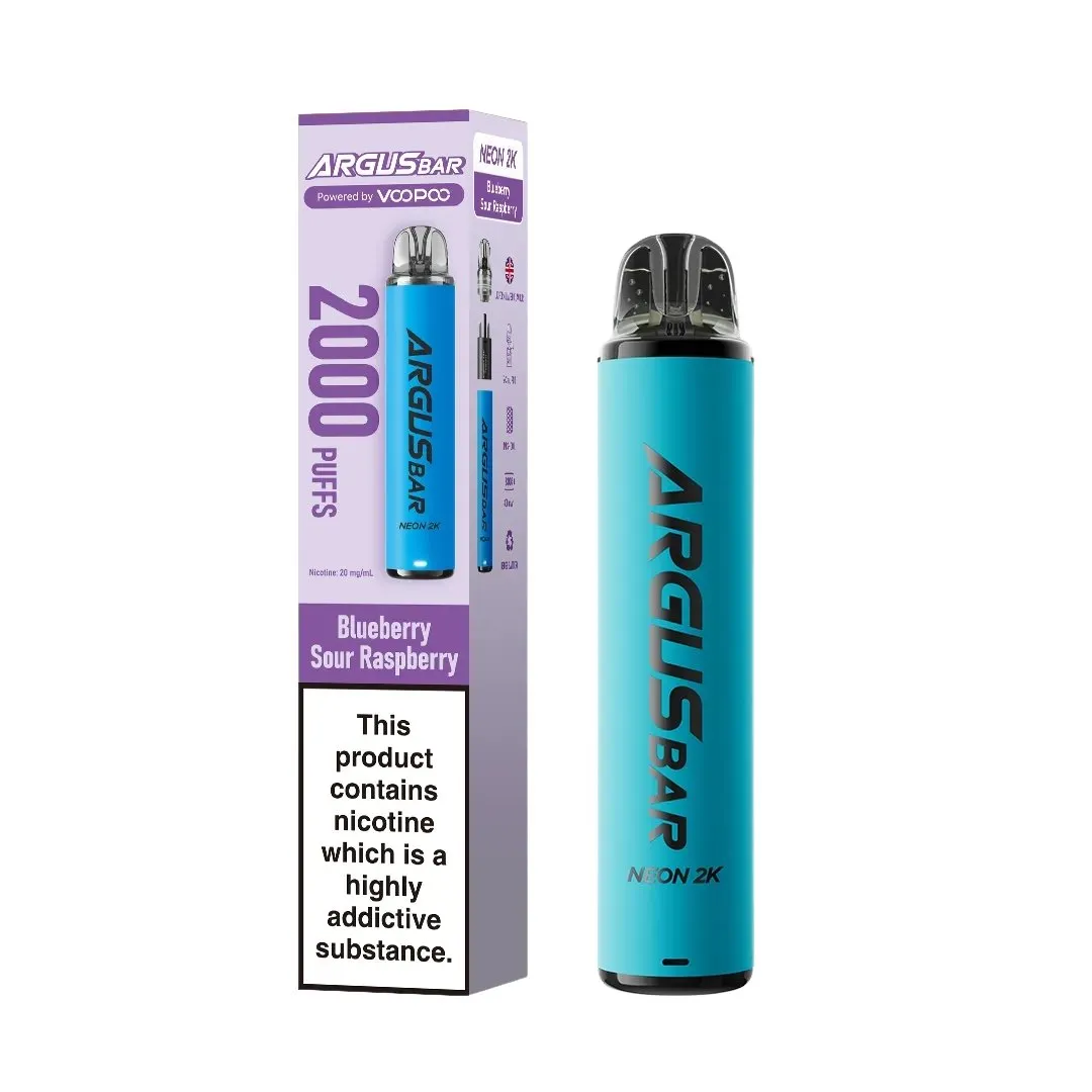Buy VooPoo Argus Bar Neon 2K Kit | £4.79 - Vape Fair