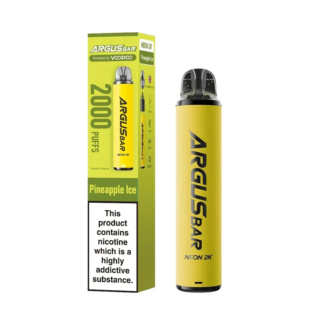 Buy VooPoo Argus Bar Neon 2K Kit | £4.79 - Vape Fair